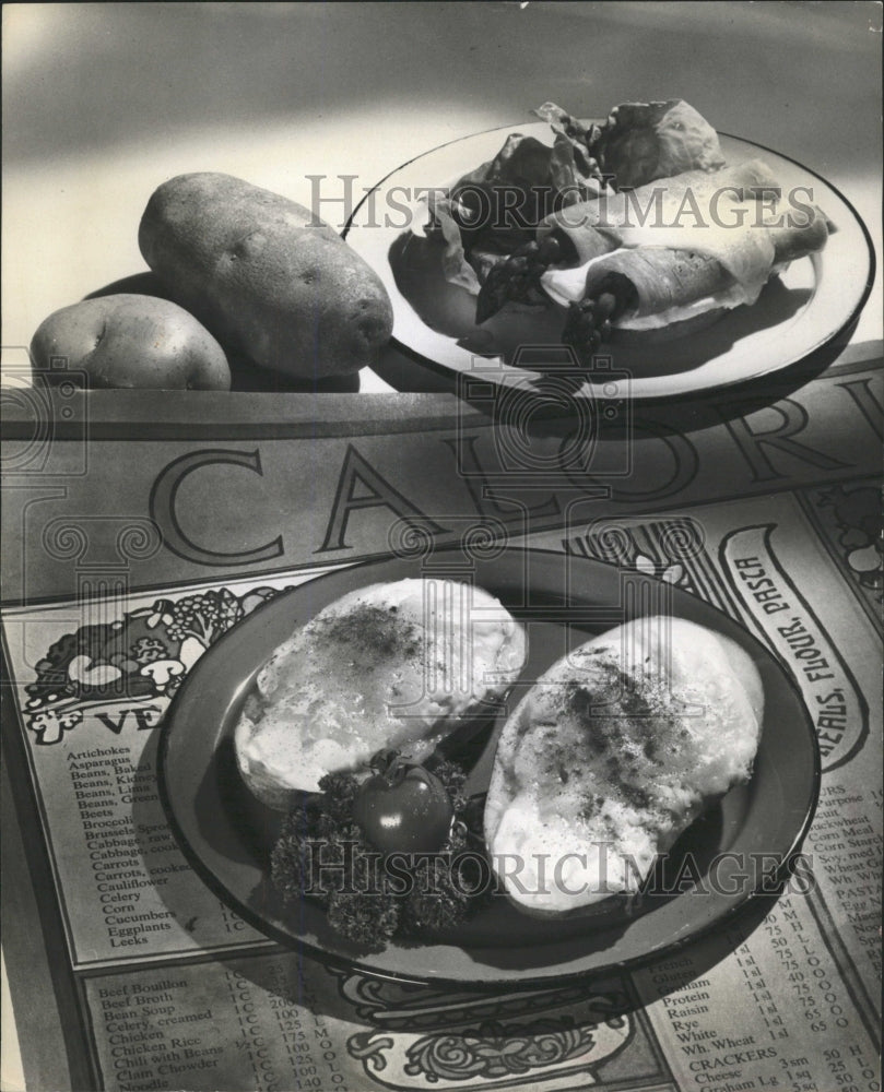 1980 Press Photo Potato Sandwiches/Cooking - RRW38377 - Historic Images