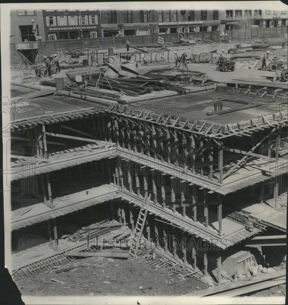 1964 Press Photo Chicago&#39;s Grant Park parking structure - RRW38457 - Historic Images