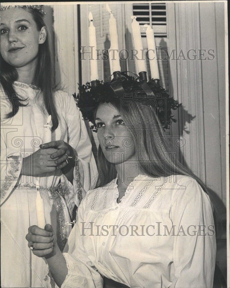 1969 Press Photo Carolyn Lundeen Lucia Festival Queen - RRW38559 - Historic Images