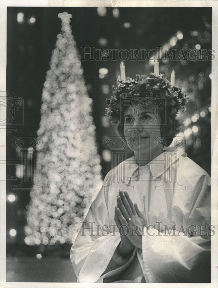 1968 Press Photo Chicago&#39;s Swedish community St. Lucia - RRW38569 - Historic Images