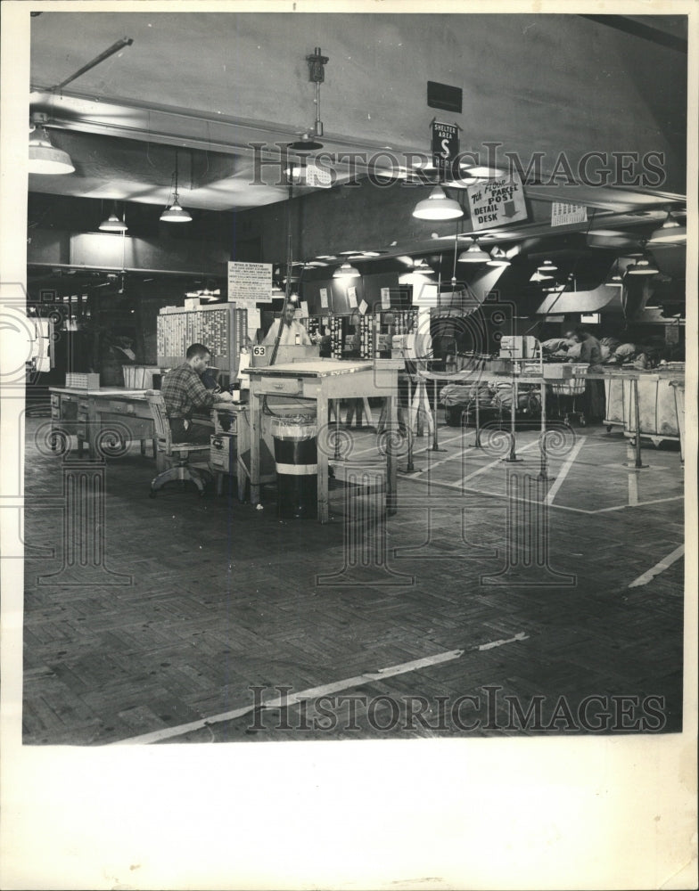 1964 Press Photo Main Post Office Chicago - RRW38659 - Historic Images