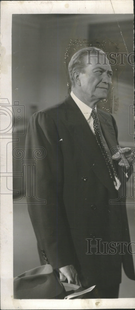 1950 Press Photo Minor Watson Movie Character Actor - RRW38861 - Historic Images