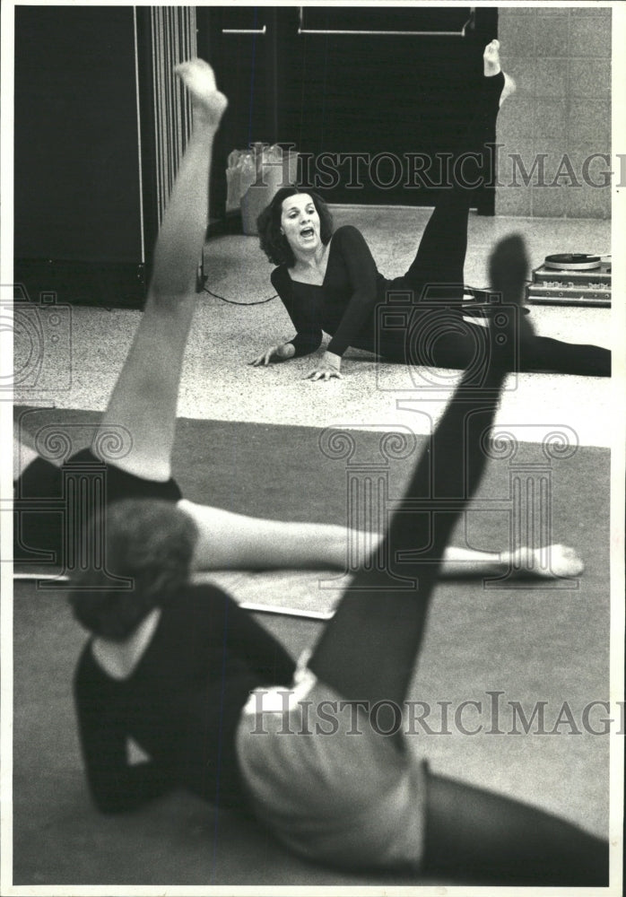 1980 Press Photo Nancy Snmarinsky Exercise Instructor - RRW38973 - Historic Images