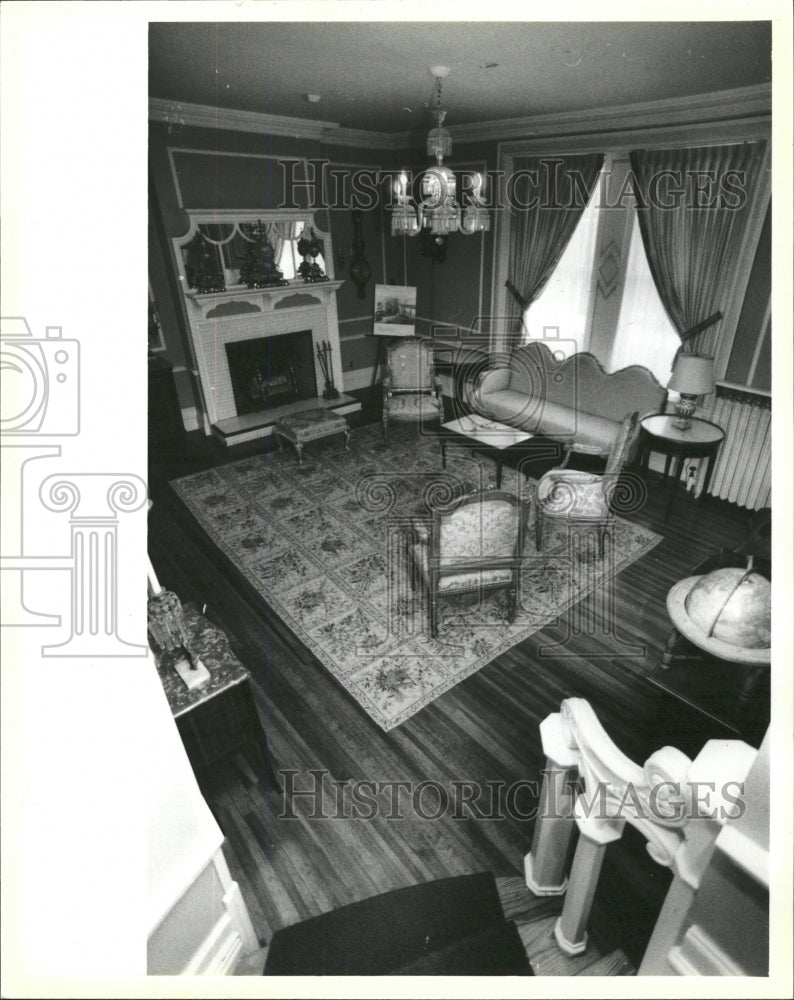 1985 Press Photo Interior of Dawes Mansion - RRW39237 - Historic Images