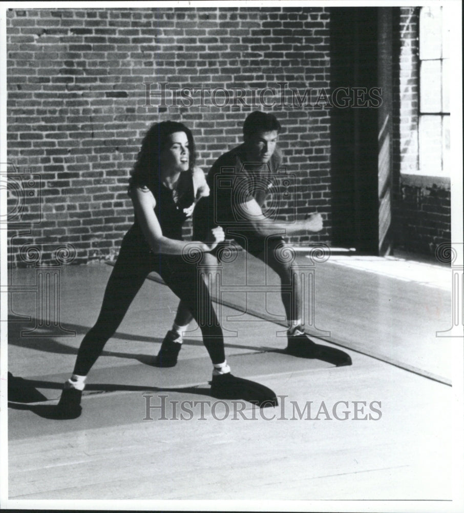 1993 Press Photo Exercising - RRW39331 - Historic Images