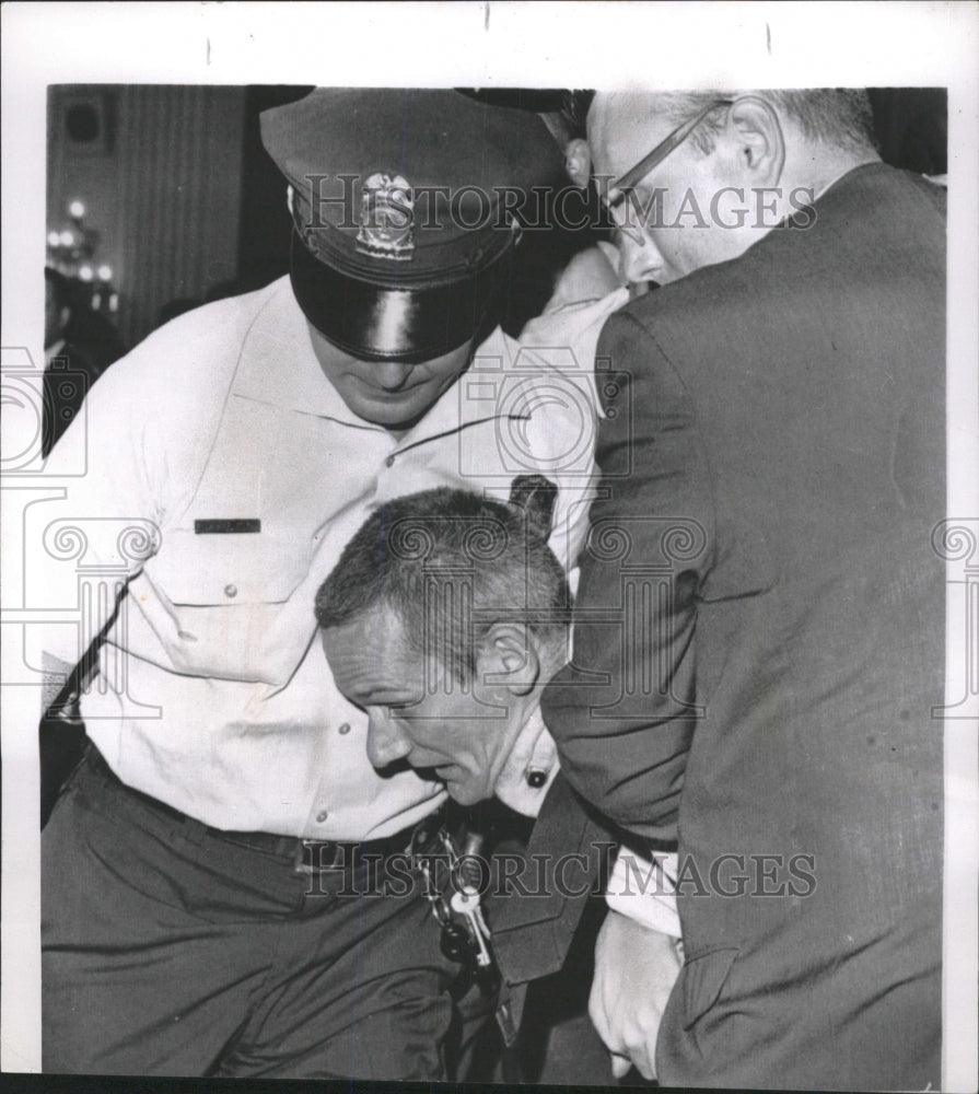 1964 Press Photo American Nazi Party Member Arrested - RRW39373 - Historic Images