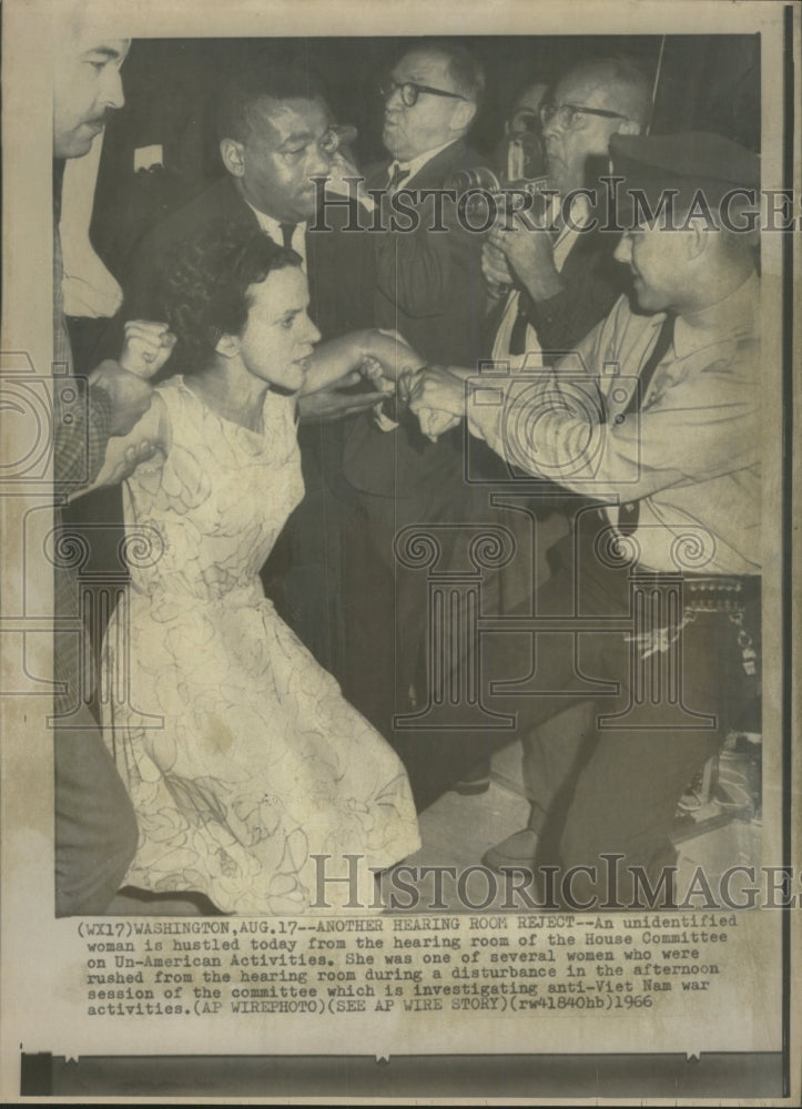 1966 Press Photo Another Hearing Room Reject - RRW39437 - Historic Images