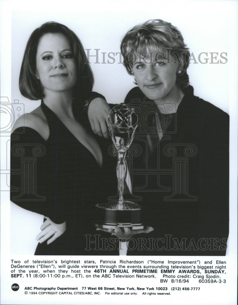 1994 Press Photo Ellen Lee DeGeneres Comedian - RRW39503 - Historic Images