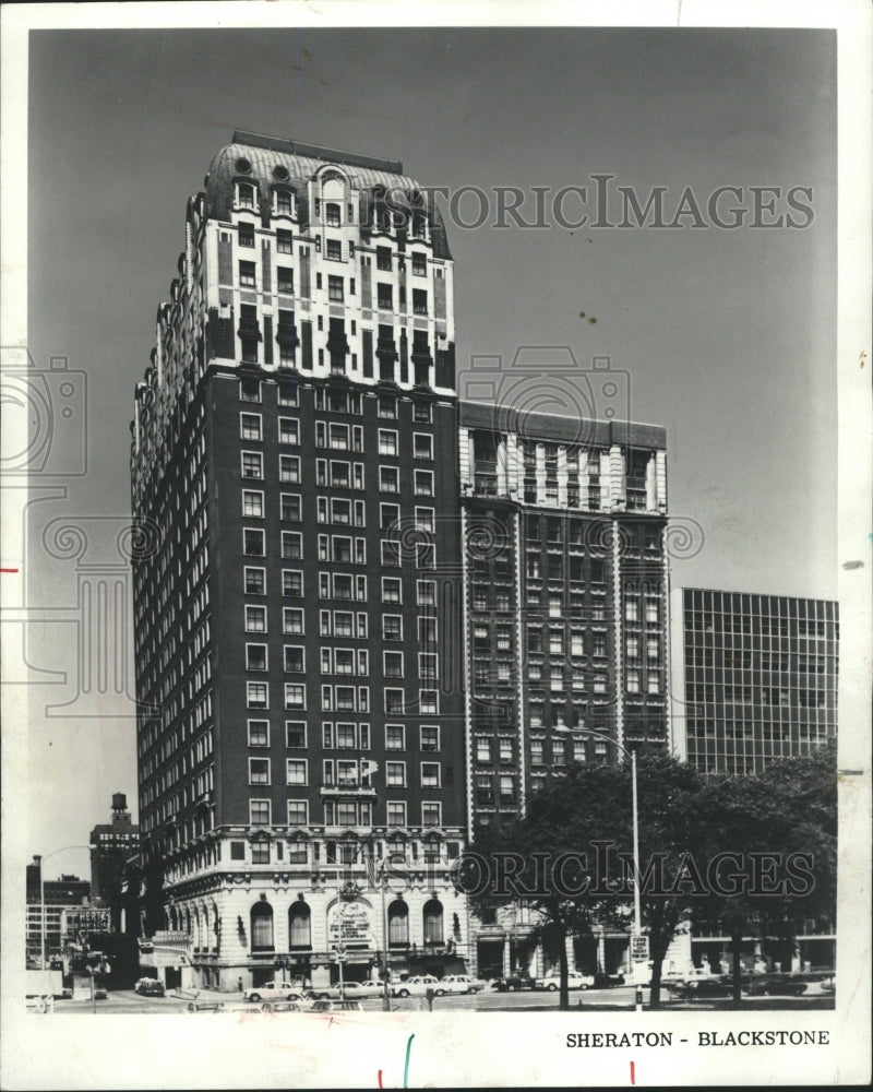 1973 Press Photo Sheridan Blackstone Michigan Hotel - RRW39515 - Historic Images