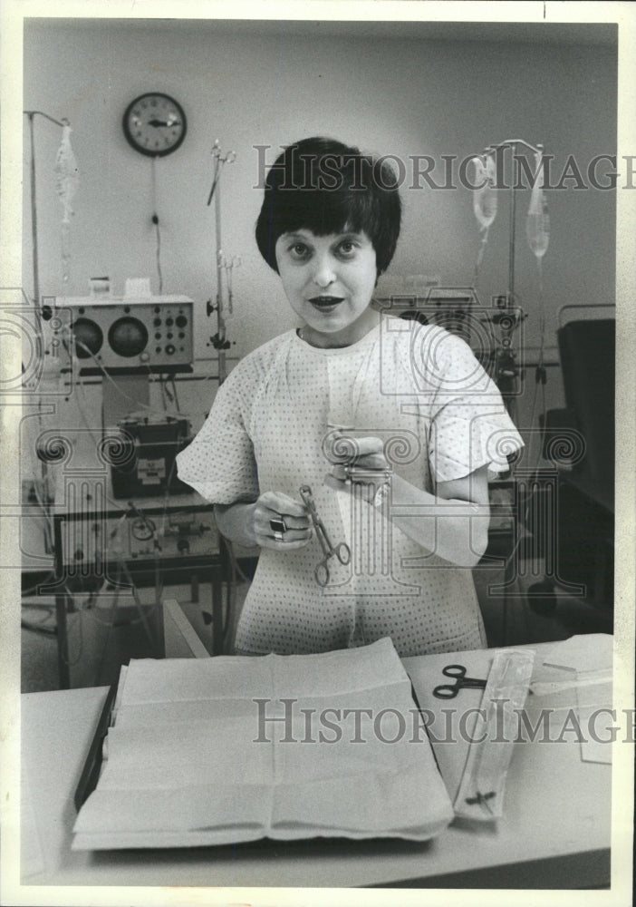 1981 Press Photo Penny Logan Hospitals - RRW39541 - Historic Images