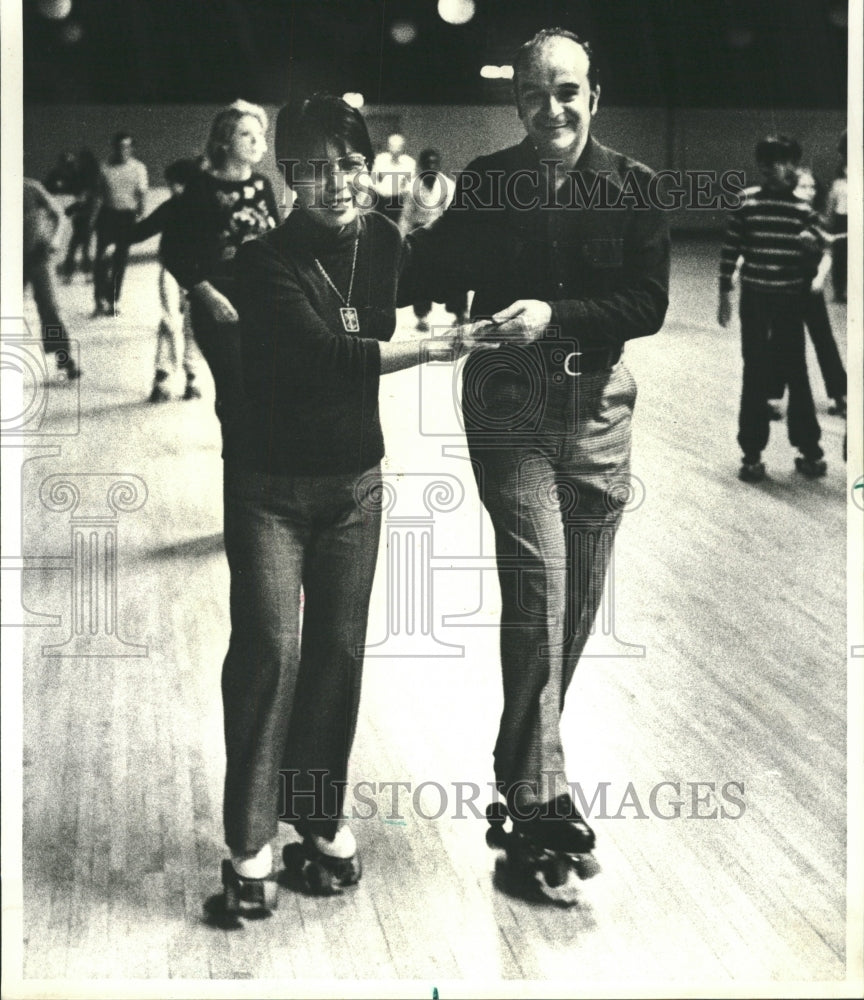 1978 Press Photo Arle Roller Rink, Park Ridge - RRW39683 - Historic Images