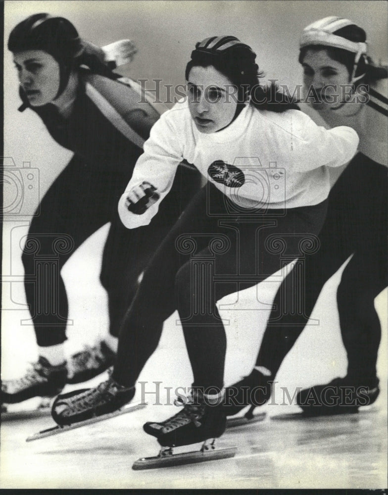 1963 Press Photo speed skating - RRW39809 - Historic Images