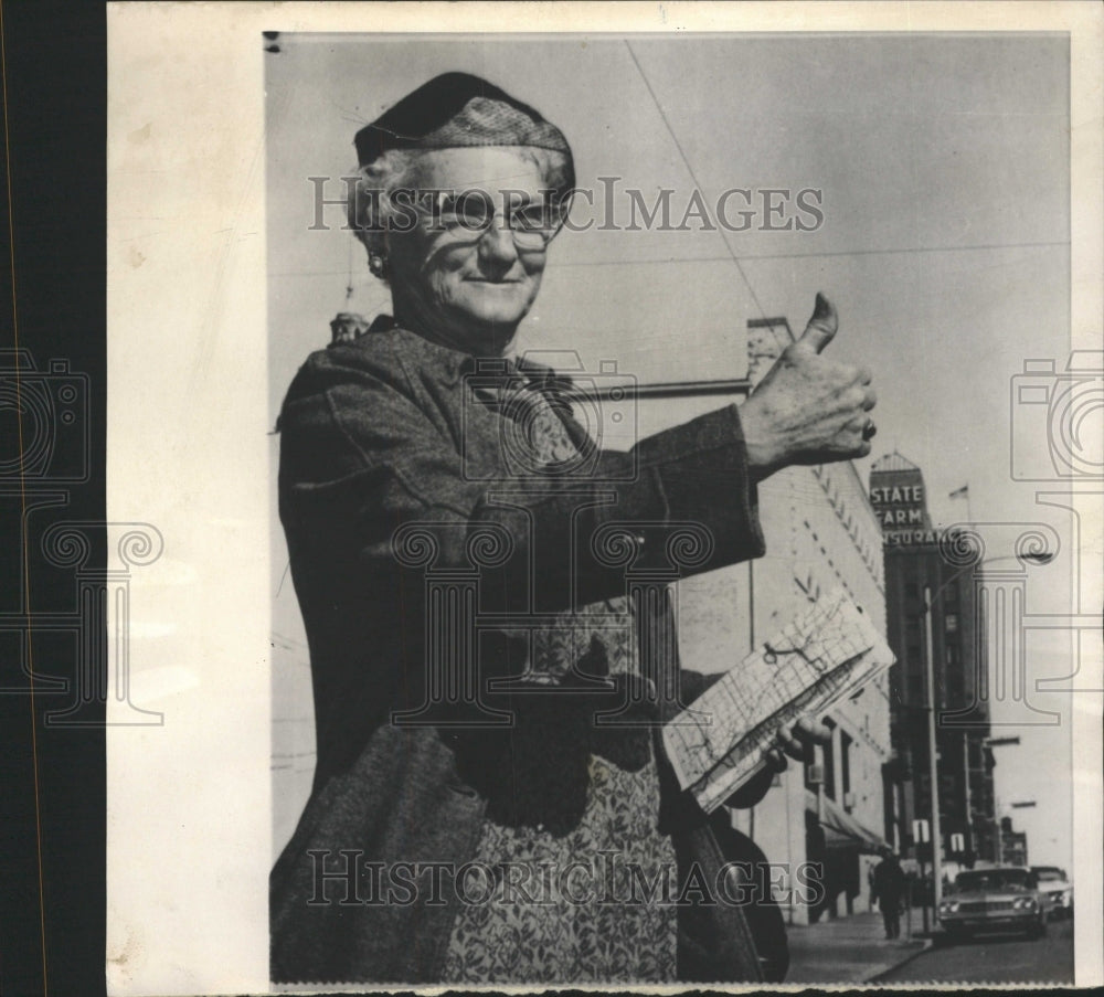 1965 Press Photo Grace Grandmother Small Eugene Ore - RRW39879 - Historic Images