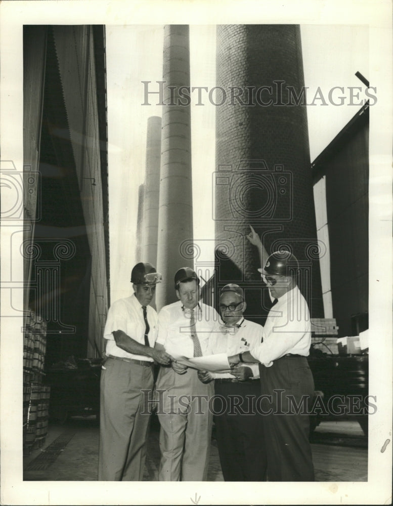 1961 Press Photo Republic Steel Corp Clean Air Program - RRW40007 - Historic Images