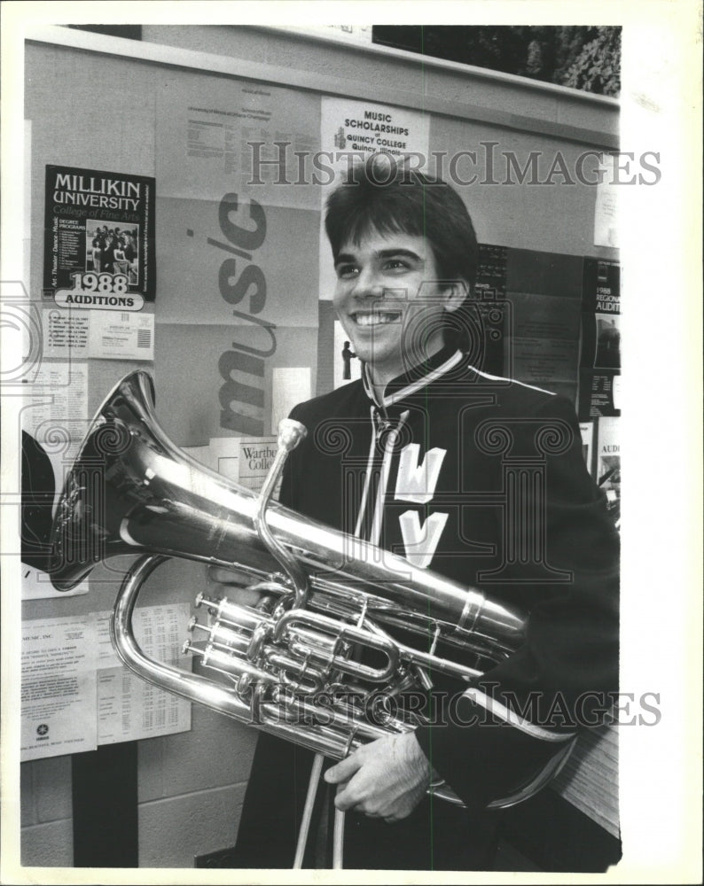 1987 Press Photo Chad Allen McDonald American School - RRW40179 - Historic Images