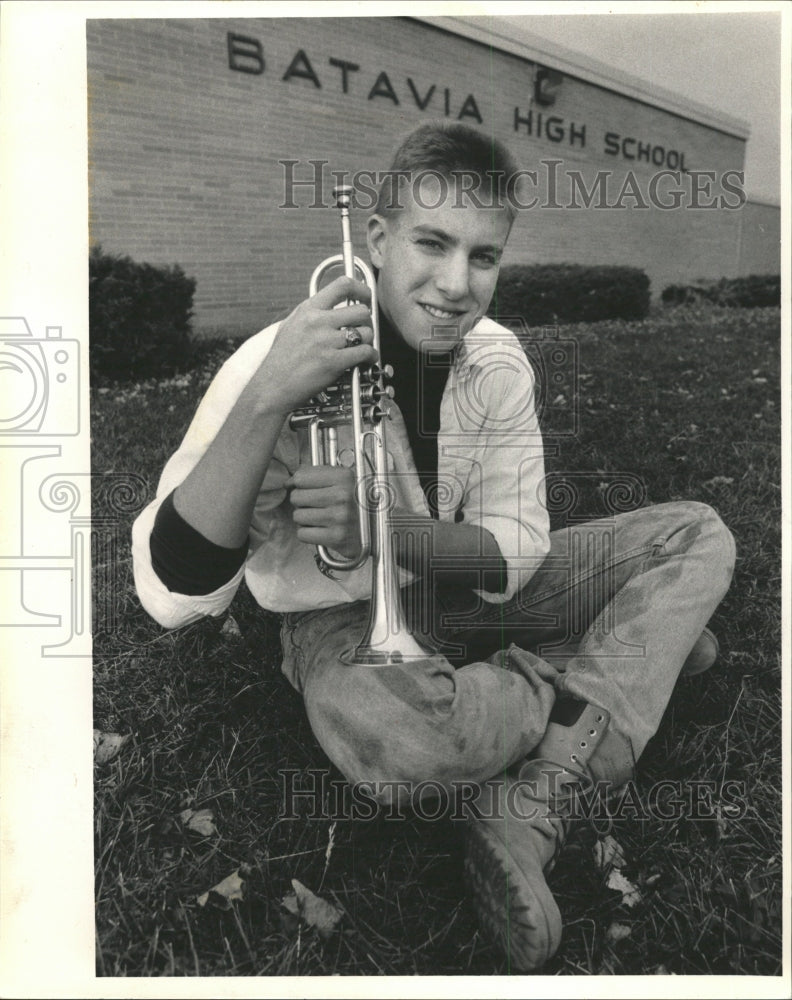 1987 Press Photo McDonald&#39;s All American High School - RRW40181 - Historic Images