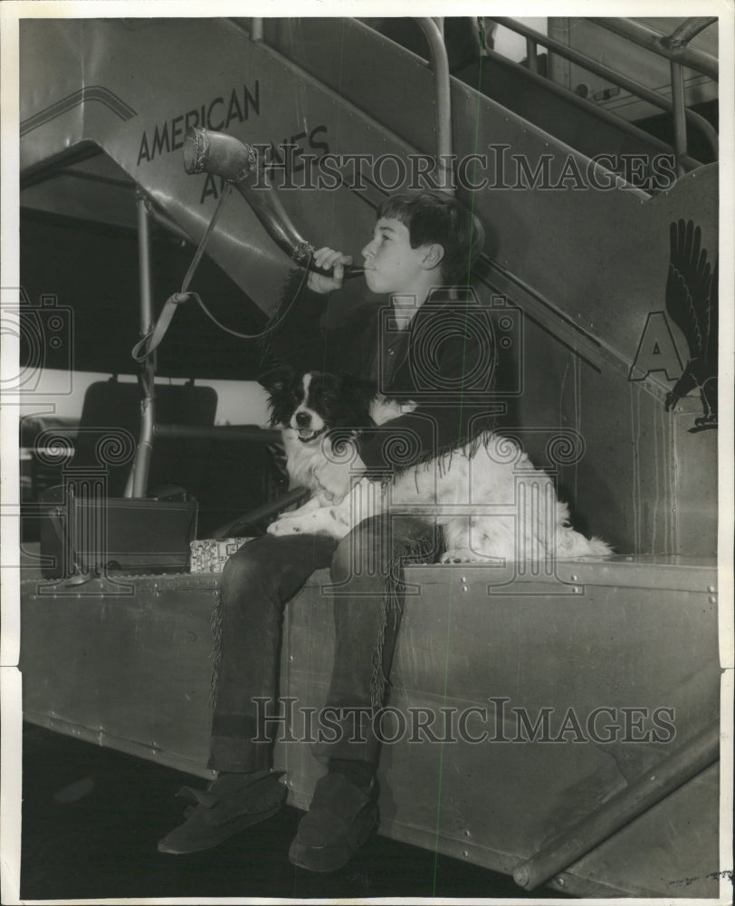 1955 Press Photo Doanld MacDonald Year Old Film Child - RRW40355 - Historic Images