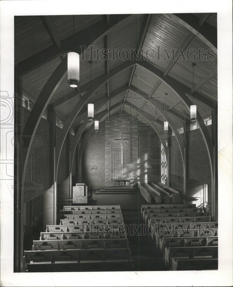 1958 Press Photo St Pauls Community Church - RRW40371 - Historic Images