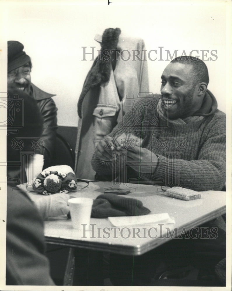 1988 Press Photo Terry Locket Broadway Homeless Rose - RRW40439 - Historic Images