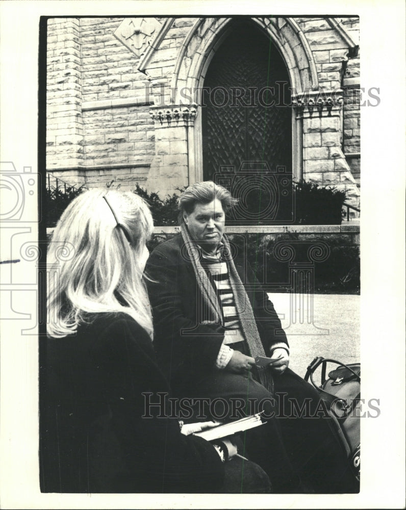 1987 Press Photo Margaret Kitzpatrick, Social Worker - RRW40443 - Historic Images