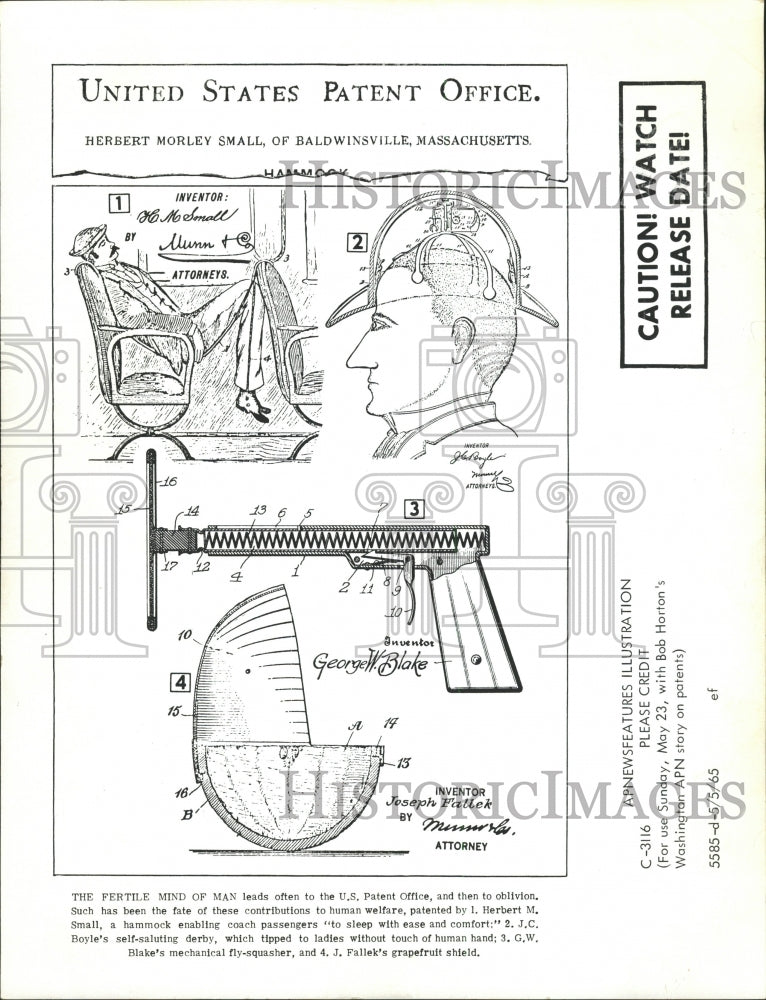 1965 Press Photo United States Patent Office. - RRW40589 - Historic Images