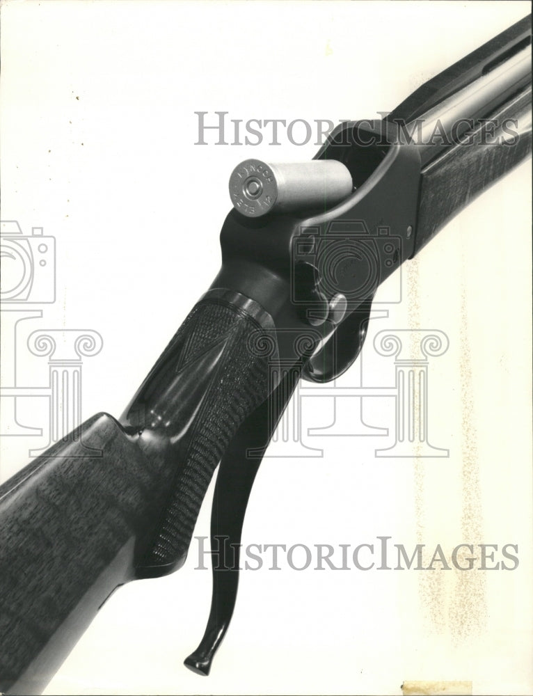 1970 Press Photo Greener Single Barrel Trap gun martini - RRW40603 - Historic Images