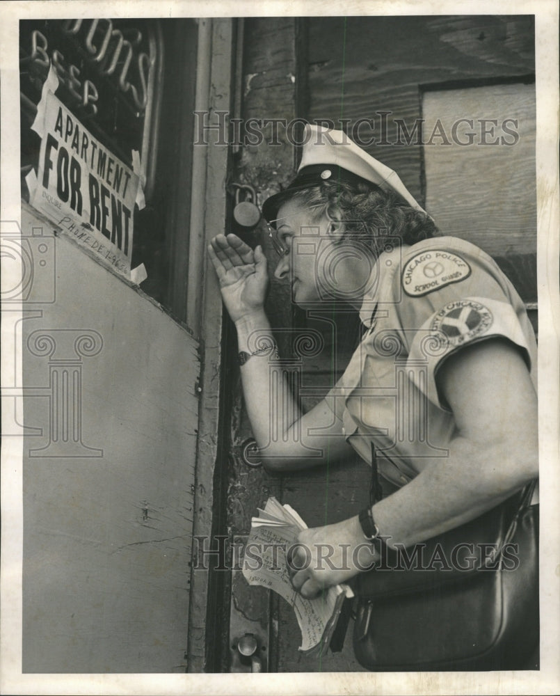 1962 Press Photo Mrs Ann Wagner Lincoln Clark Street - RRW40695 - Historic Images