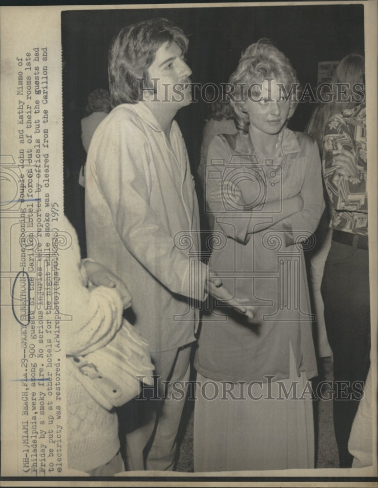 1975 Press Photo John Kathy Mimmo Philadelphia Carillon - RRW40717 - Historic Images