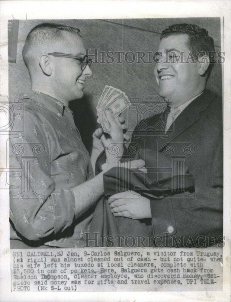 1964 Press Photo Carlos Salguero Sheldon Thompson Cash - RRW40727 - Historic Images