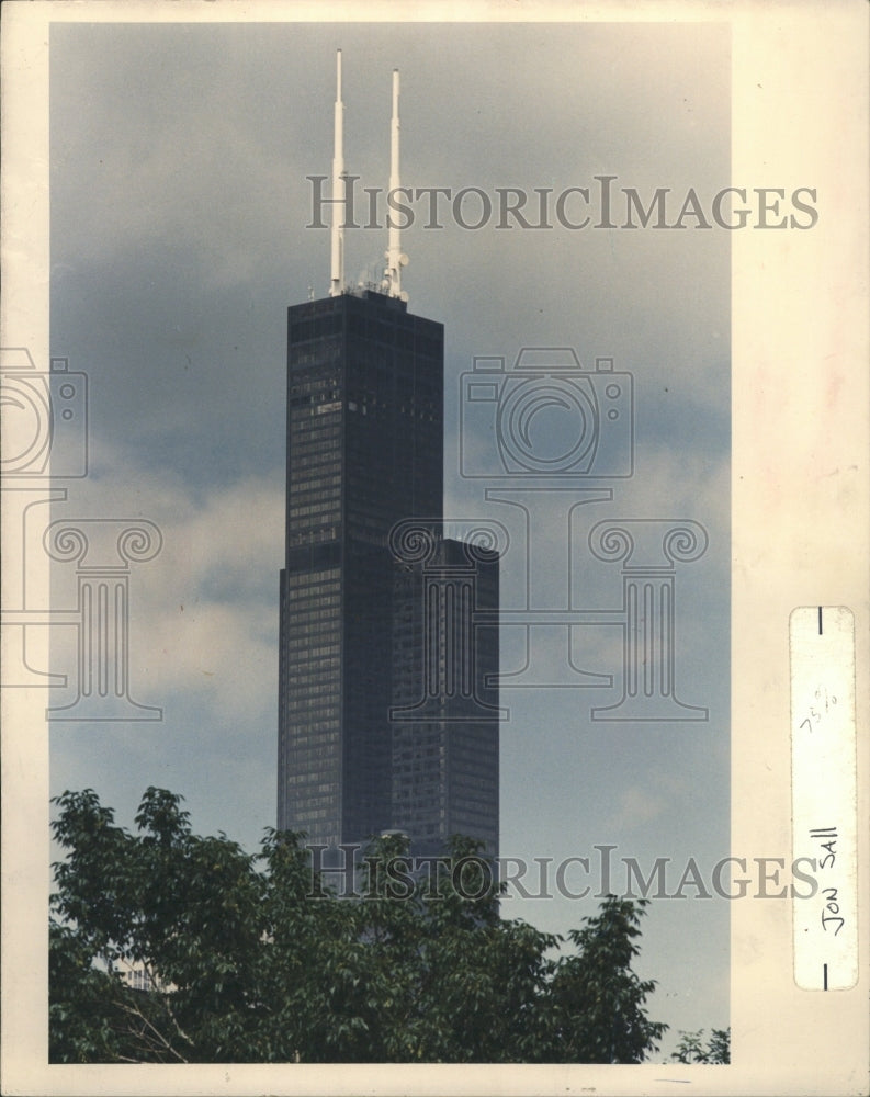 1989 Press Photo Sears tower West Jon Sall Halsted - RRW40897 - Historic Images