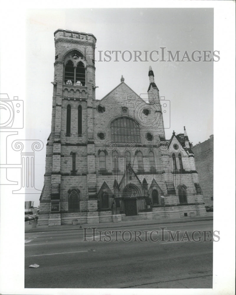 1994 Press Photo Presbyterian Church Michigan Limestone - RRW40919 - Historic Images