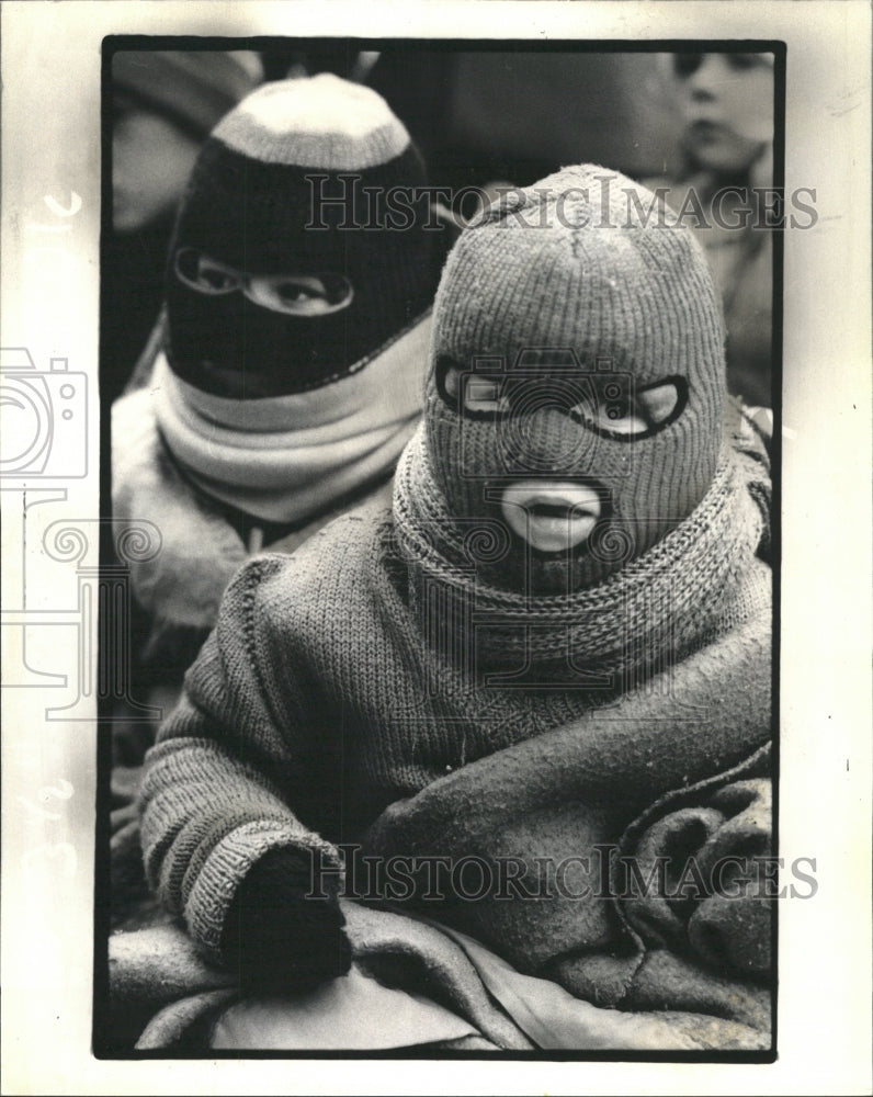 1986 Press Photo Christmas Parade Errol Rags dale Scene - RRW41105 - Historic Images