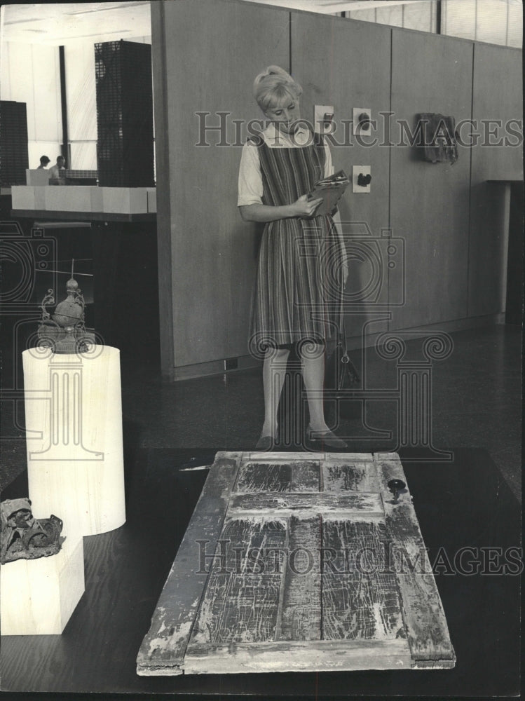 1965 Press Photo Miriam Malenius Wilson art education - RRW41453 - Historic Images