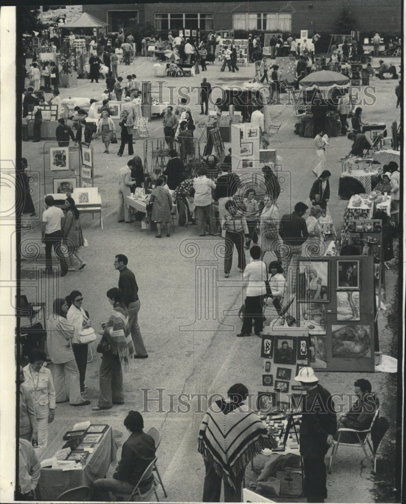 1962 Press Photo 57th Street Art Fair Chicago Area - RRW41471 - Historic Images