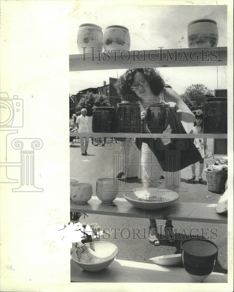 1981 Press Photo Art Fair Chicago Area Home Utensils - RRW41473 - Historic Images