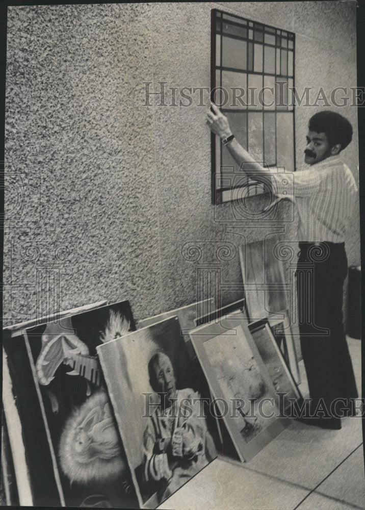 1972 Press Photo Prison Art Show - RRW41581 - Historic Images