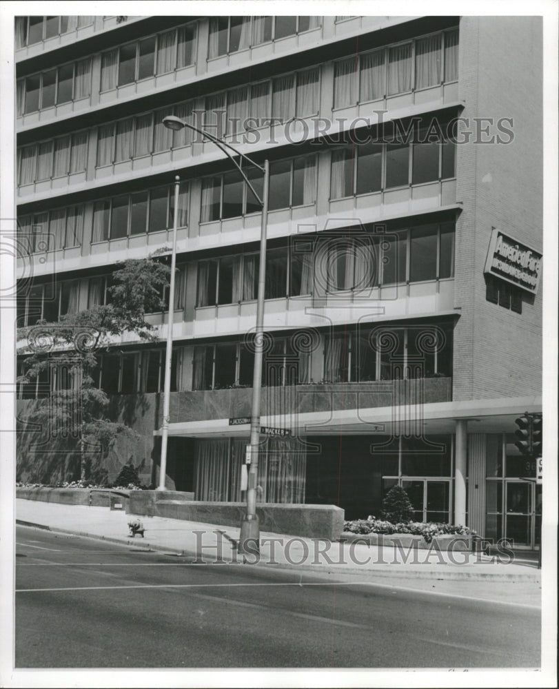 1958 Press Photo America Fore Insurance Company Bldg - RRW41607 - Historic Images