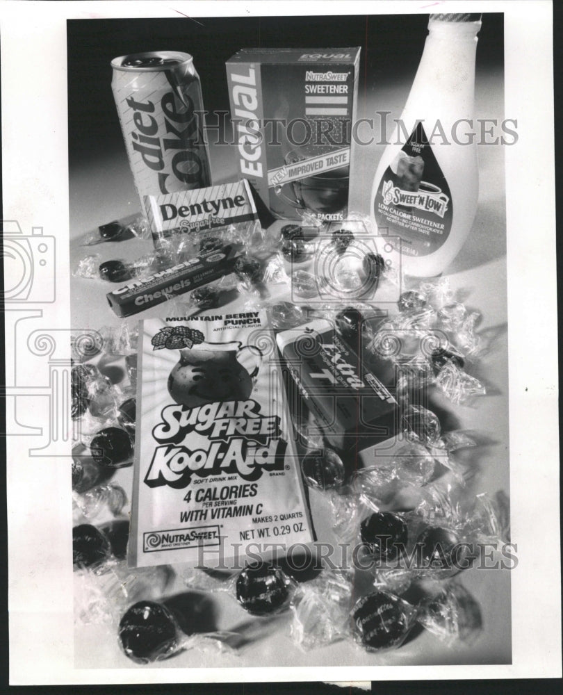 1990 Press Photo Low-Calorie Sweeteners - RRW41727 - Historic Images