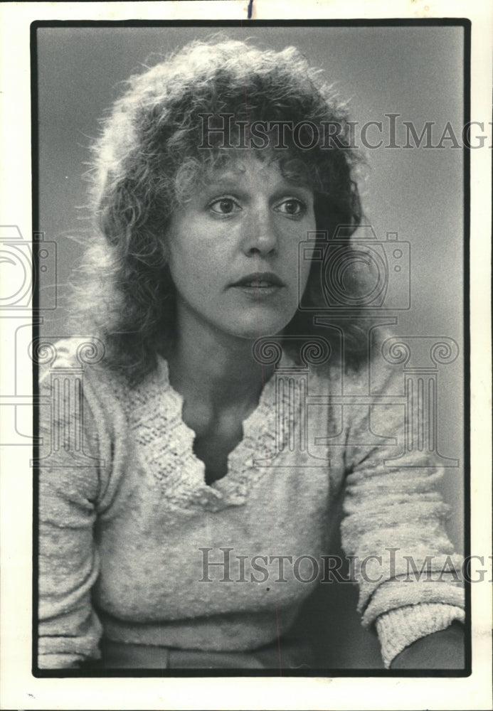 1986 Press Photo Joanne Tank a job search assistant. - RRW41747 - Historic Images