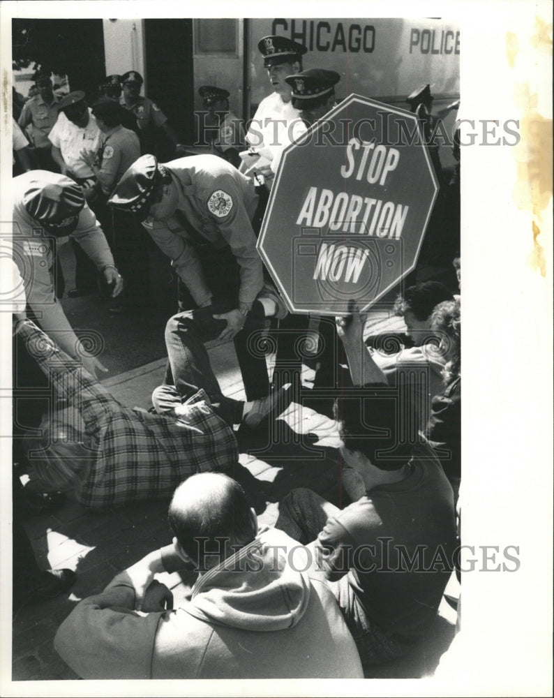 1989 Press Photo Abortion Protesters - RRW41863 - Historic Images