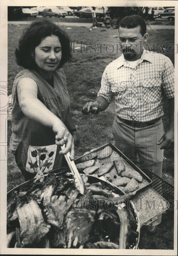 1981 Press Photo Summer Sunday At Lincoln Park - RRW42023 - Historic Images