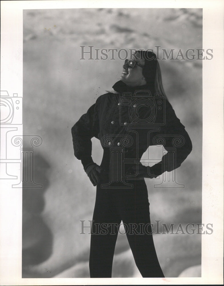 1991 Press Photo Thermoloft ski suit Nils jacket pants - RRW42059 - Historic Images