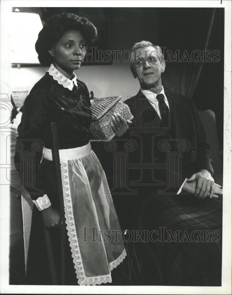 1980 Press Photo Leslie Uggams John Anderson Backstairs - RRW42345 - Historic Images