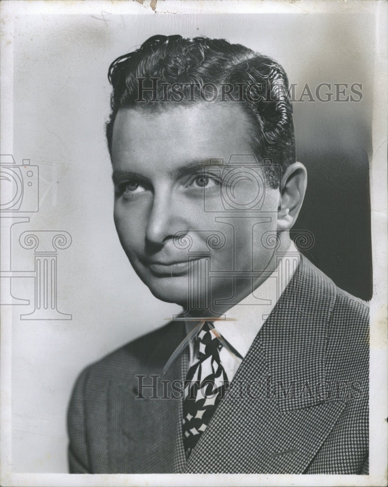 1959 Press Photo Actor Henry Morgan - RRW42417 - Historic Images