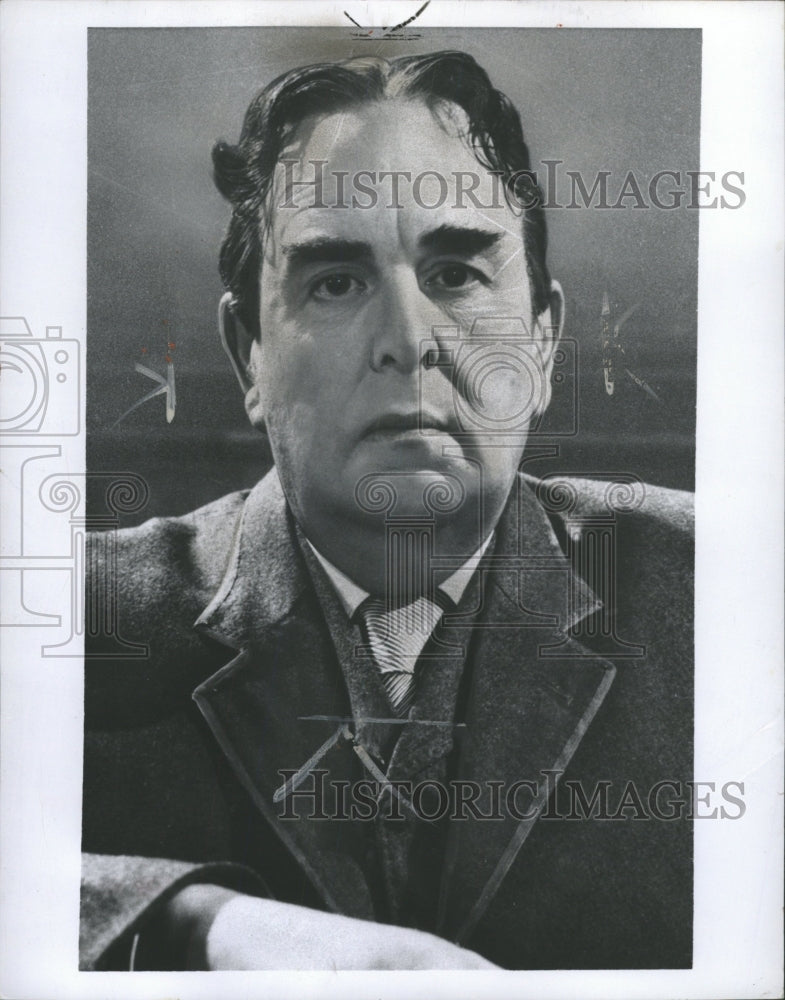 1960 Press Photo Actor Robert Morley - RRW42419 - Historic Images