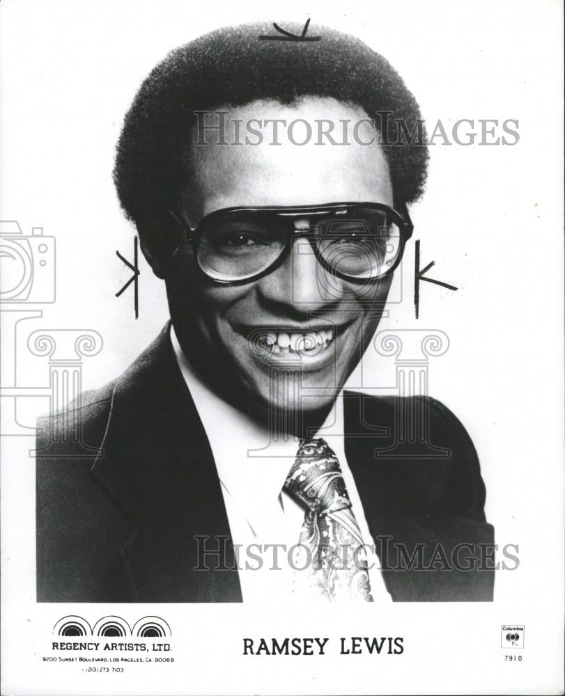 1982 Press Photo Ramsey Lewis American Jazz Composer - RRW42465 - Historic Images