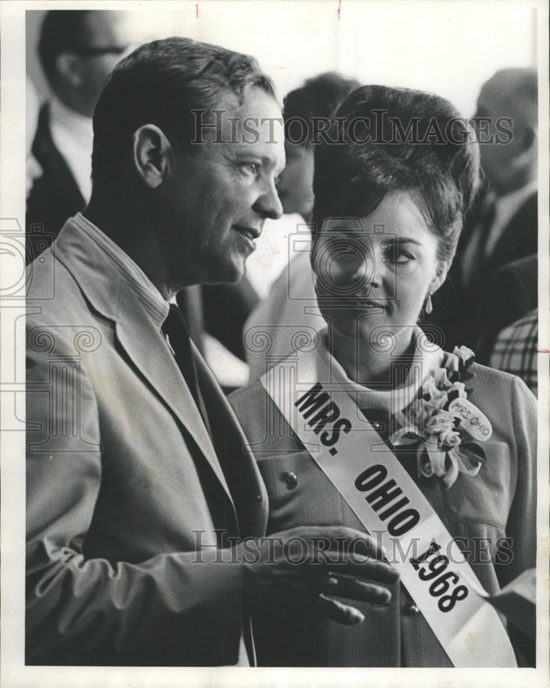 1968 Press Photo Mary Bissantz Harold beauty contest - RRW42539 - Historic Images