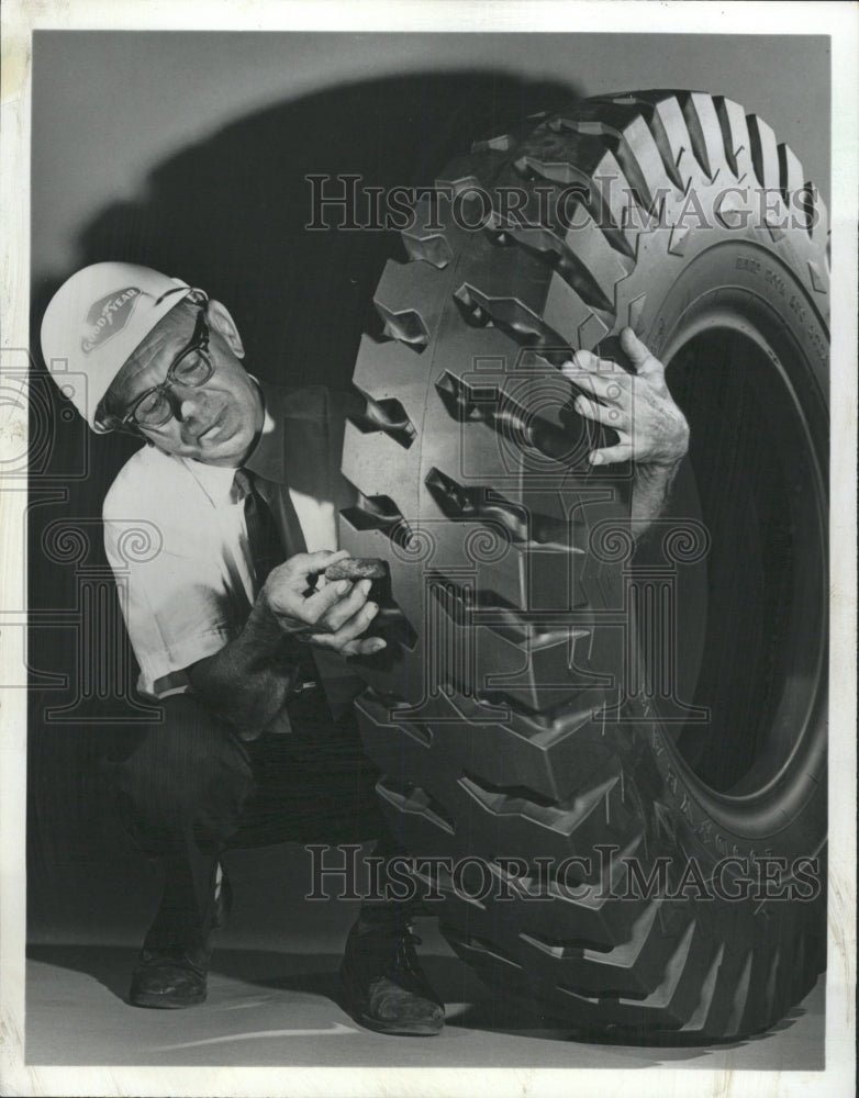 1965 Press Photo Goodyear Truck Tire - RRW42715 - Historic Images