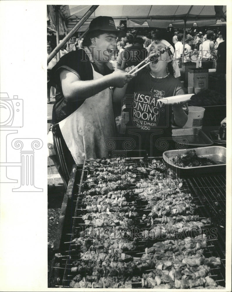 1986 Press Photo Taste of Chicago - RRW42867 - Historic Images