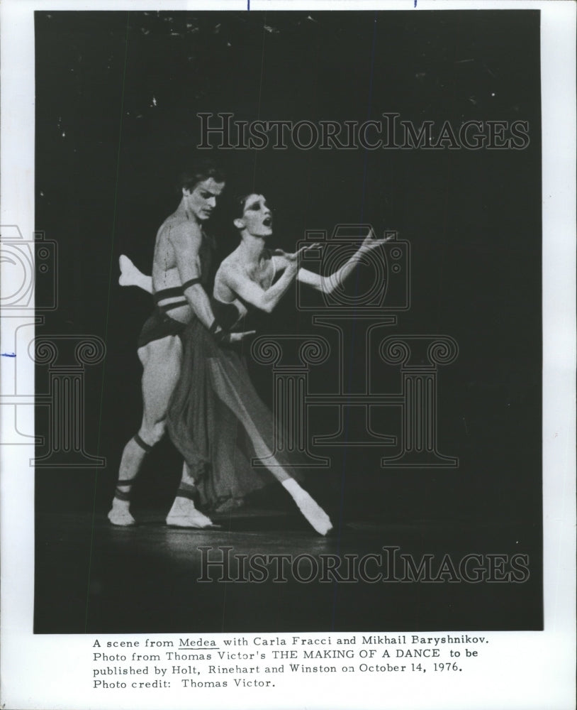 1976 Press Photo Carla Fracci Mikhail Baryshnikov Holt - RRW43279 - Historic Images